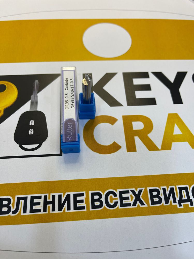 Вертик.фрез Cutter DR 95° 08 CARBIDE D6x95x40x1T-08 АРТ.15198