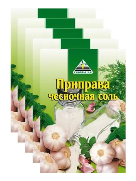 Приправа Чесночная соль 40 г х 5 шт
