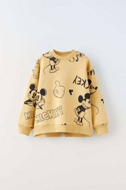 ZARA ТОЛСТОВКА С ПРИНТОМ © DISNEY, ОХРА