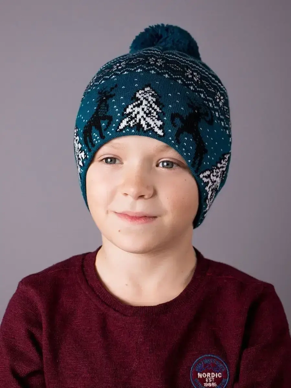 Шапка зимняя вязаная слово пацана