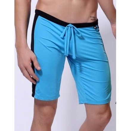 Шорты спортивные синие под шелк Wang Jiang Shorts 11