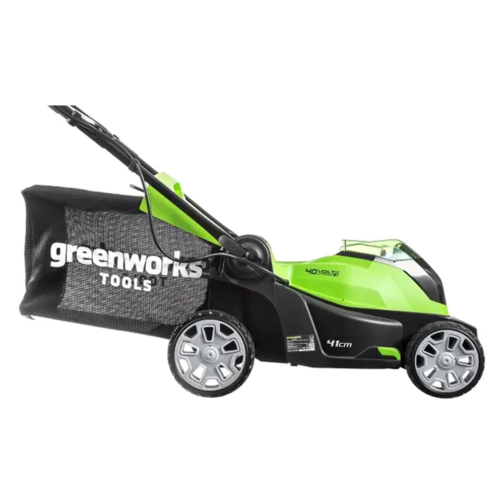 Аккумуляторная газонокосилка Greenworks G40LM41K3 (1 x 3 Ач, ЗУ) 2504707UE