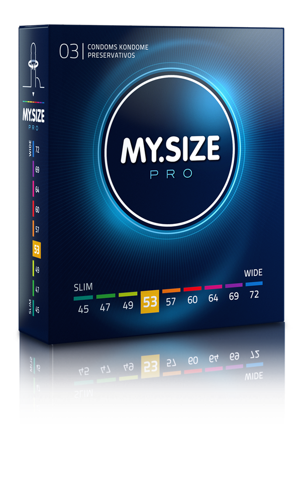 Презервативы &amp;quot;MY.SIZE Pro&amp;quot; №3 размер 53 (ширина 53mm) (53 мм)