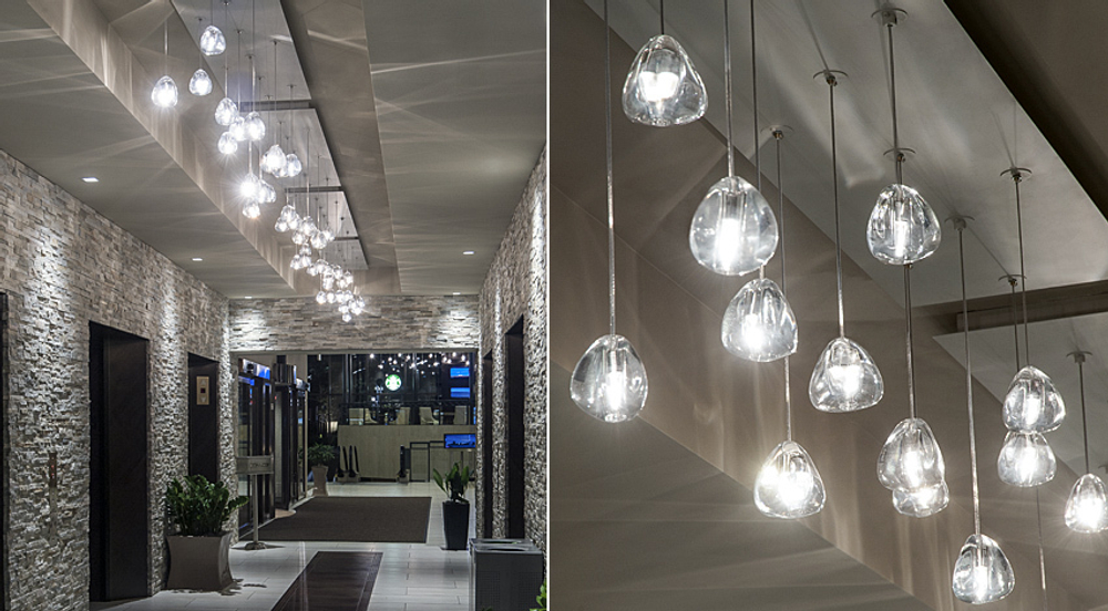 Pendant design lamp   Mizu by Terzani