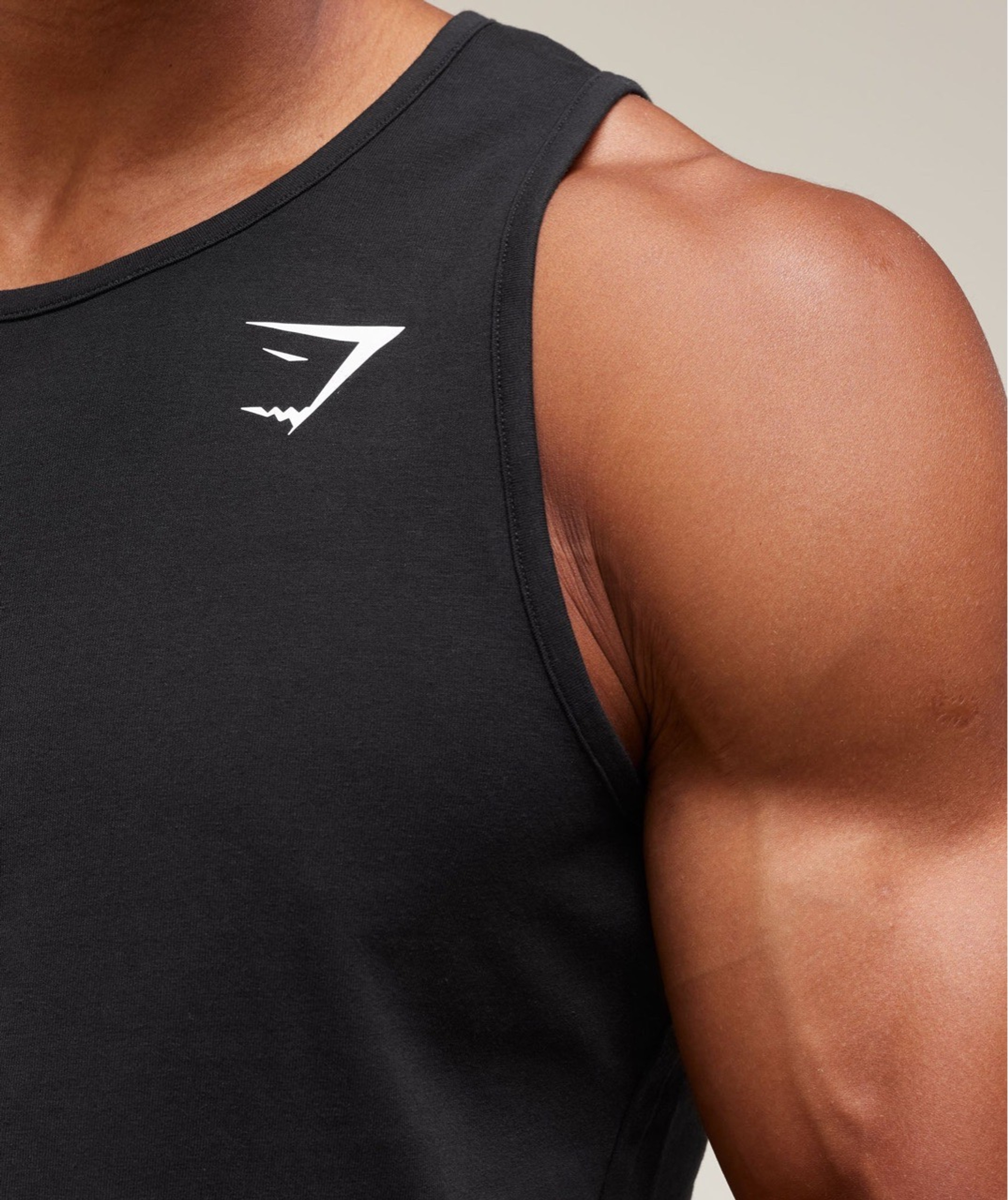 Майка GYMSHARK Critical Tank Black