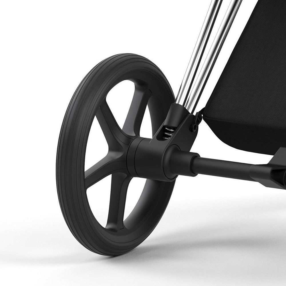 Коляска для новорожденных Cybex Priam IV Chrome Brown Mustard Yellow