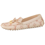 LOUIS VUITTON Gloria Gommino Loafers Women"s Pink