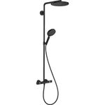 Душевая система Hansgrohe Raindance Select S Showerpipe 27633670 с термостатом черный матовый