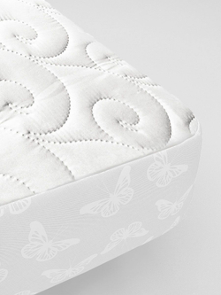 Наматрасник INVA защитный стеганный непромокаемый с бортиком 110 х 190 см / белый