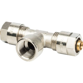 Обжимной тройник внутренняя резьба PRANDELLI 26 х 3/4*