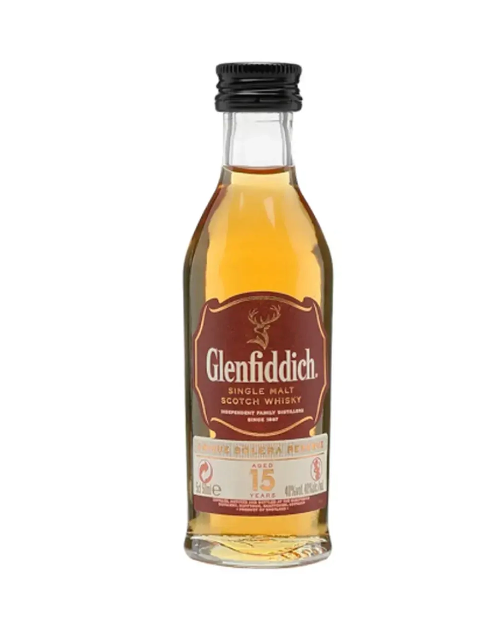 Glenfiddich 15 Y.O. 50 мл.