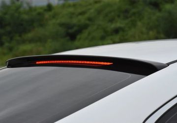 Козырёк заднего стекла Hyundai Sonata 2019-2026 чёрный глянец