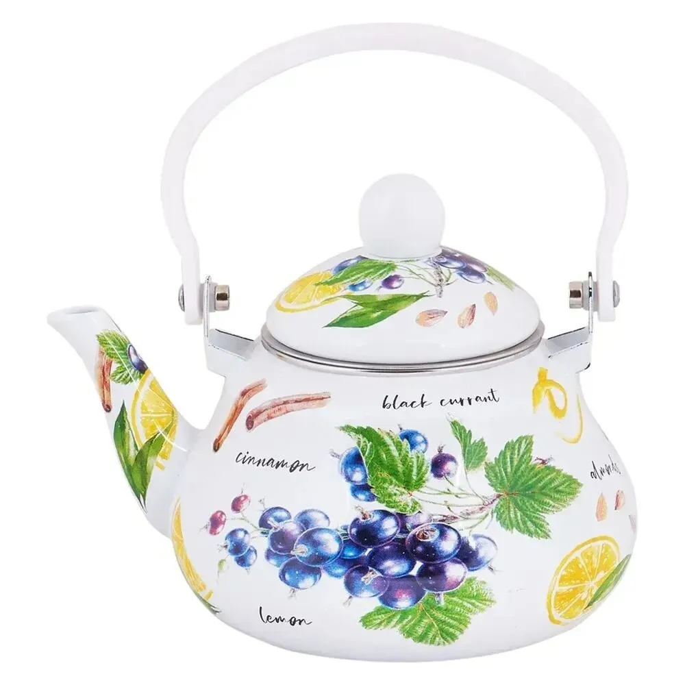Чайник эмал 1,5л Вкус лета TM Appetite