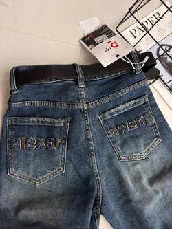 Брюки джинсовые жен. 2202 син.