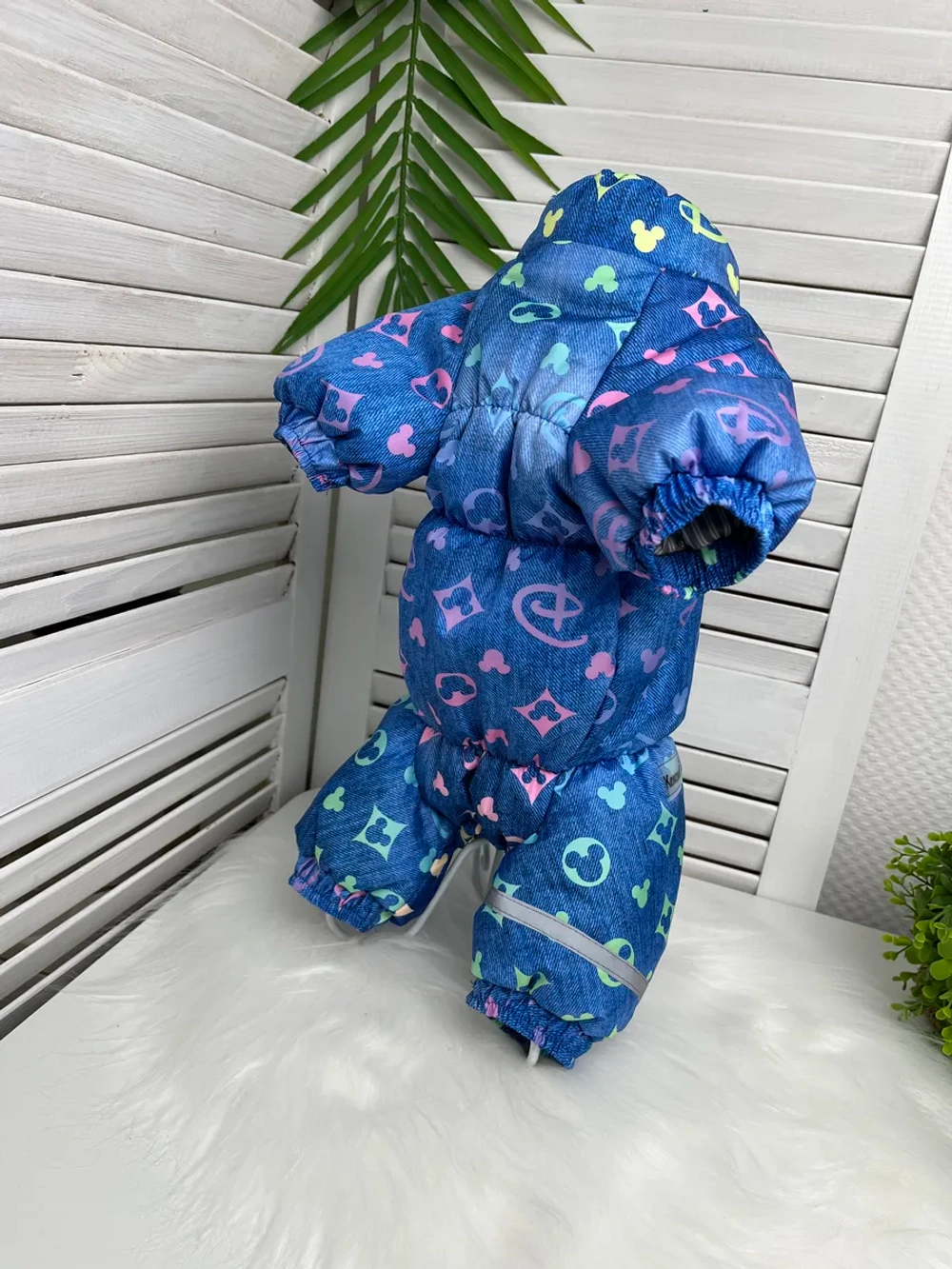 Зимний комбинезон для собак одежда для мелких пород