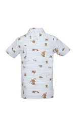 Рубашка STR POPLIN SS Guess - голубой(N4GH02 WG691)