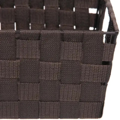 Корзина для хранения «ФАРТЕГО», цвет коричневый, 38*26*13см (лейбл Селфи)