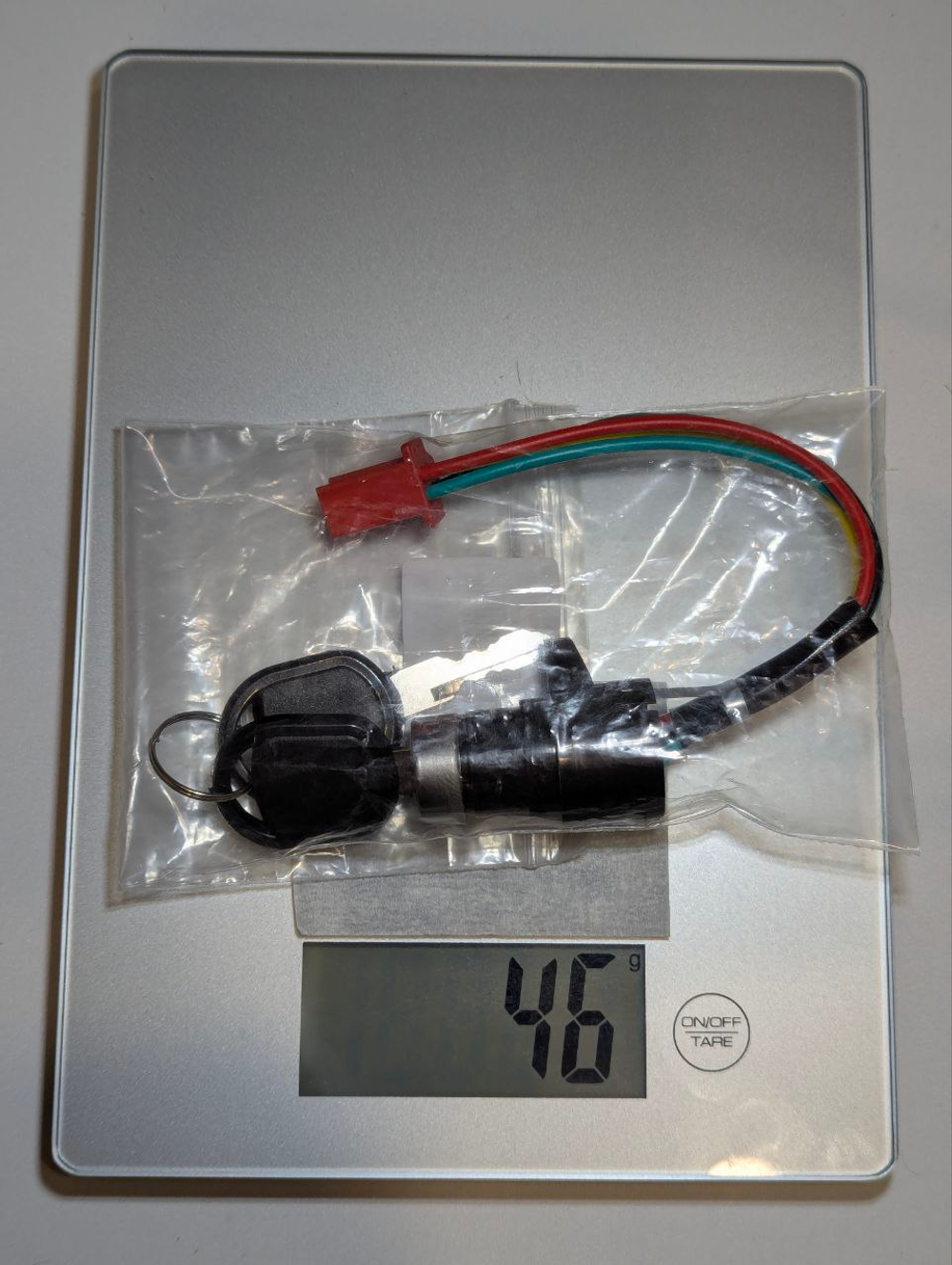 -t Замок зажигания с фишкой для мотоцикла, мопеда Alpha, Delta, Orion, Альфа