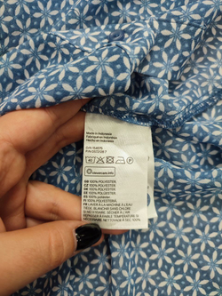 Блузка H&M с принтом 42 размер