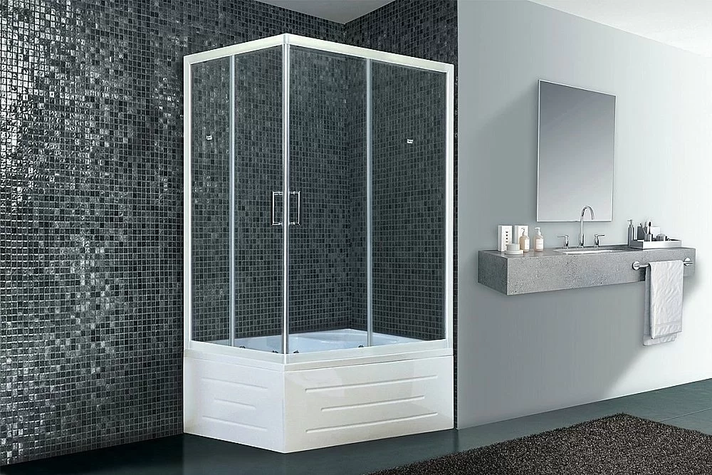 Душевой уголок Royal Bath RB8100BP-T 100х80 прозрачный