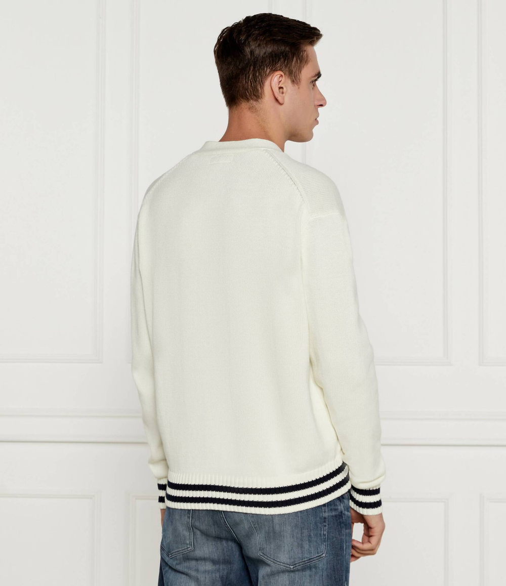 Кардиган Varsity Guess Jeans - экрю(M4BR38 Z3HM1)