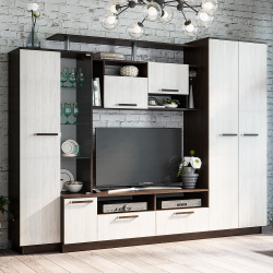 Стенка в гостиную Вега