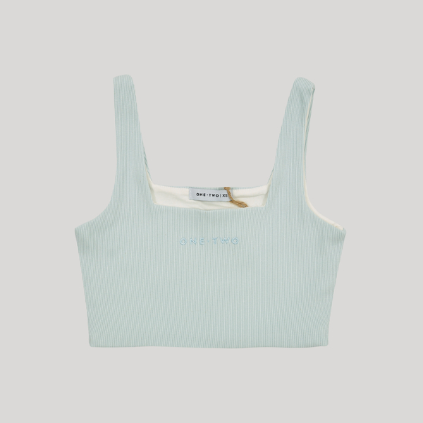 Crop Top Baby Blue