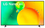 Телевизор LG 75NANO756QA 191 см черный