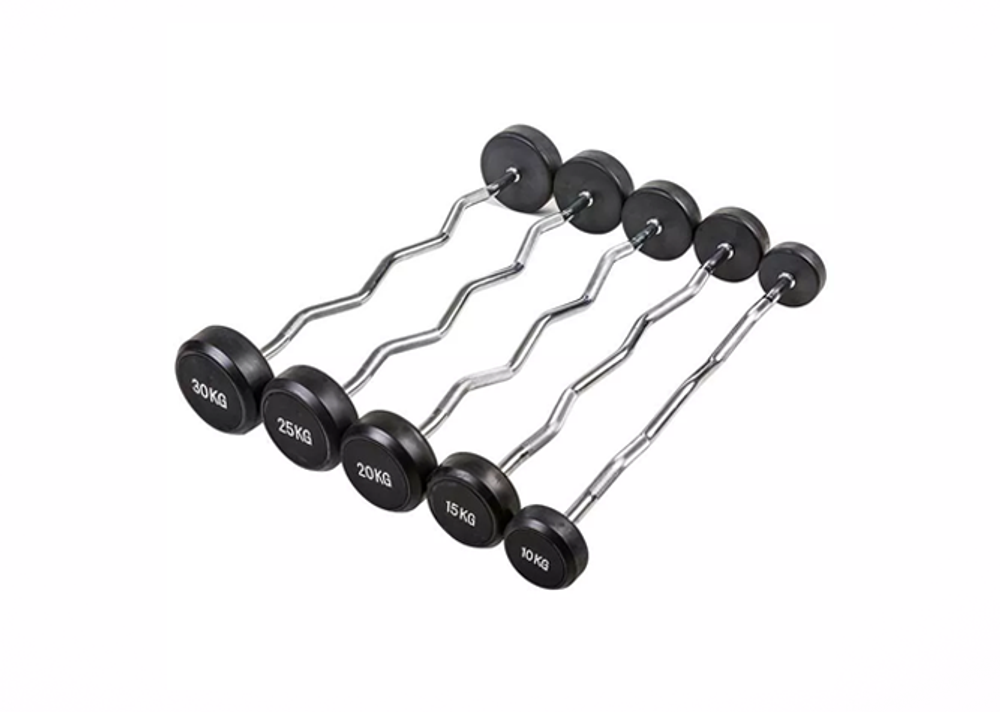 Набор изогнутых штанг 10-30кг
