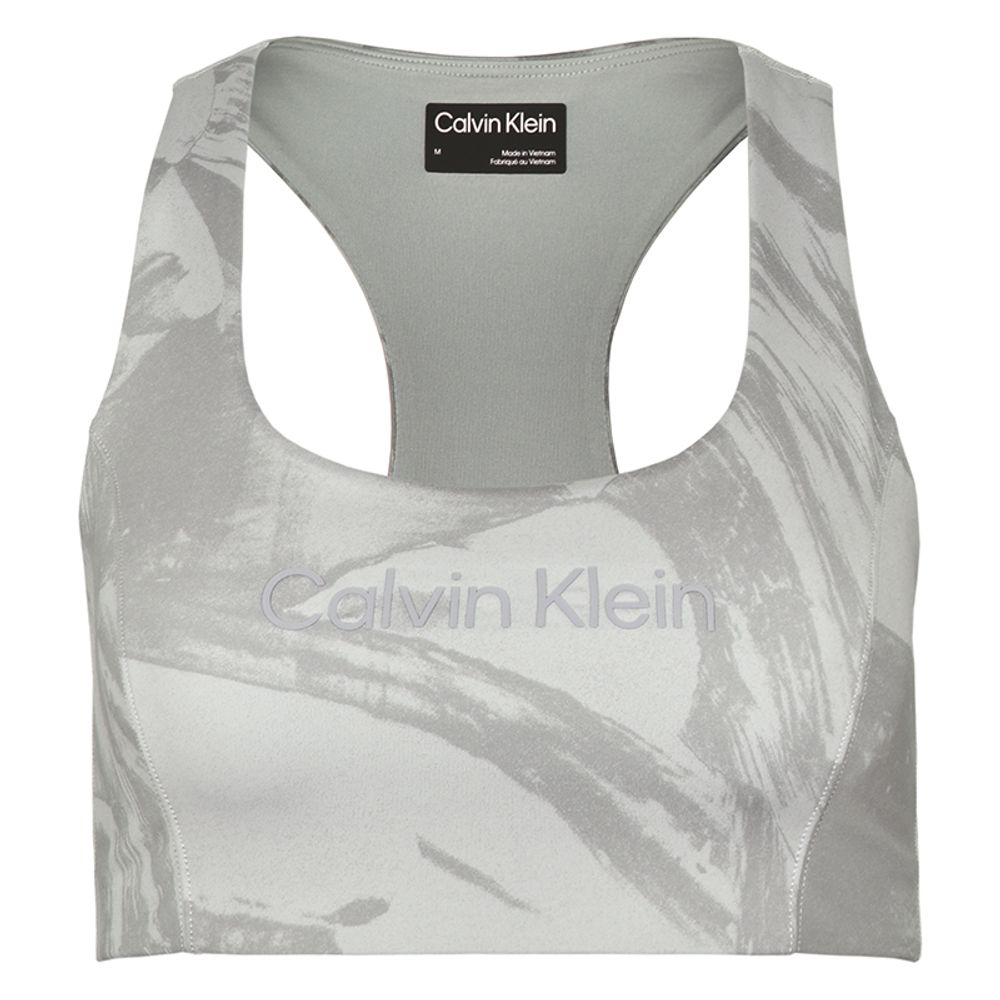 ТОП теннисный Calvin Klein Medium Support Bra (Print) - digital rockform aop