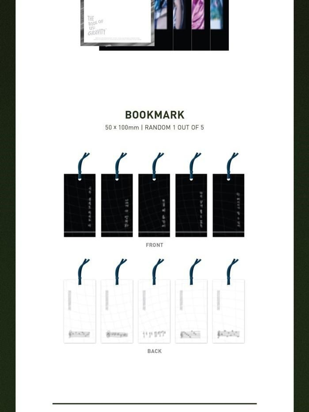 Альбом Day6 - The Book Of Us:Gravity 5th Mini Album RANDOM Version