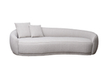Диван Garda Decor трехместный Тулон (GD, Toulon) (левый) бежевый букле Orso-BEG 257*119*72 см
