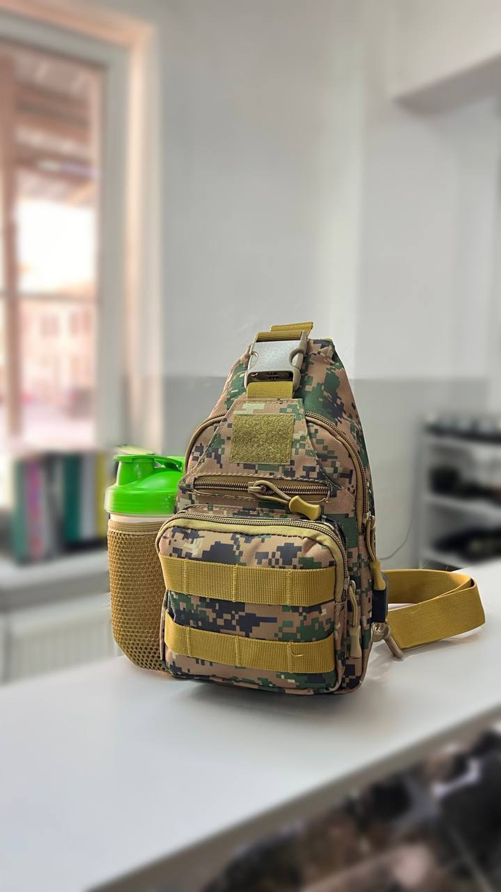 Тактическая плечевая сумка / марпат