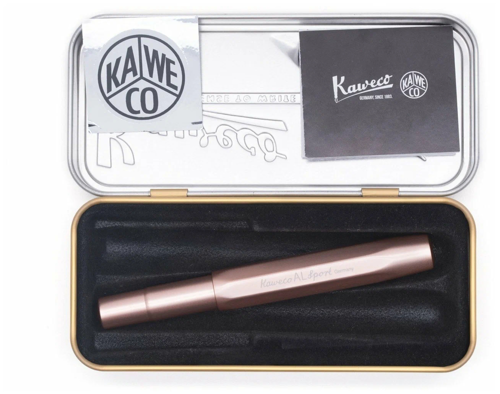 Перьевая ручка Kaweco AL Sport Rose Gold EF (10001243) 0.5 мм розовое золото