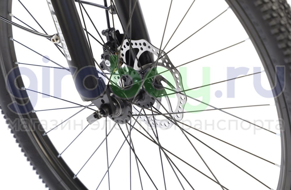 Электровелосипед WHITE SIBERIA CAMRY ALLROAD 500W 36V/11A Snegir (Синий) фото 24 фото №25