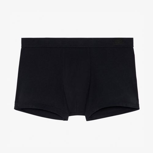 Мужские трусы боксеры черные HOM Supreme Cotton 40-2449-0004