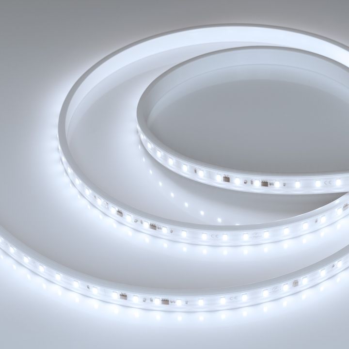 Светодиодная влагозащищенная лента Arlight 14,4W/m 72LED/m 5630SMD холодный белый 50M ARL-PV-С72-15.5mm 230V White6000 027051(2)