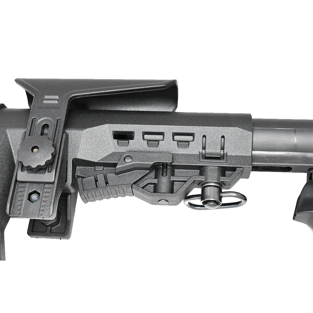 Комплект: Телескопический складной приклад на МР-135, -155, -156, Atom, K.Arma