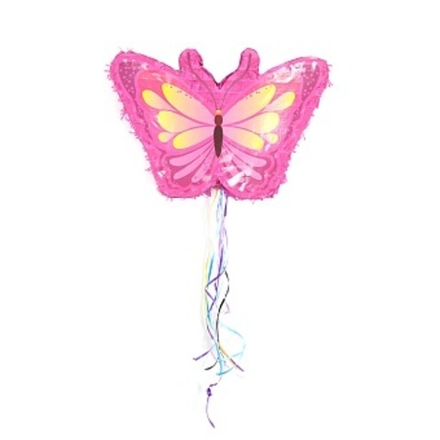 Пиньята Бабочка, Розовый, 33*48*12 см.