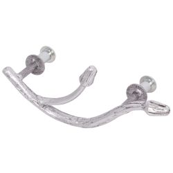 Ручка мебельная Орхидея Симпл 6.5х14.5см Античное серебро