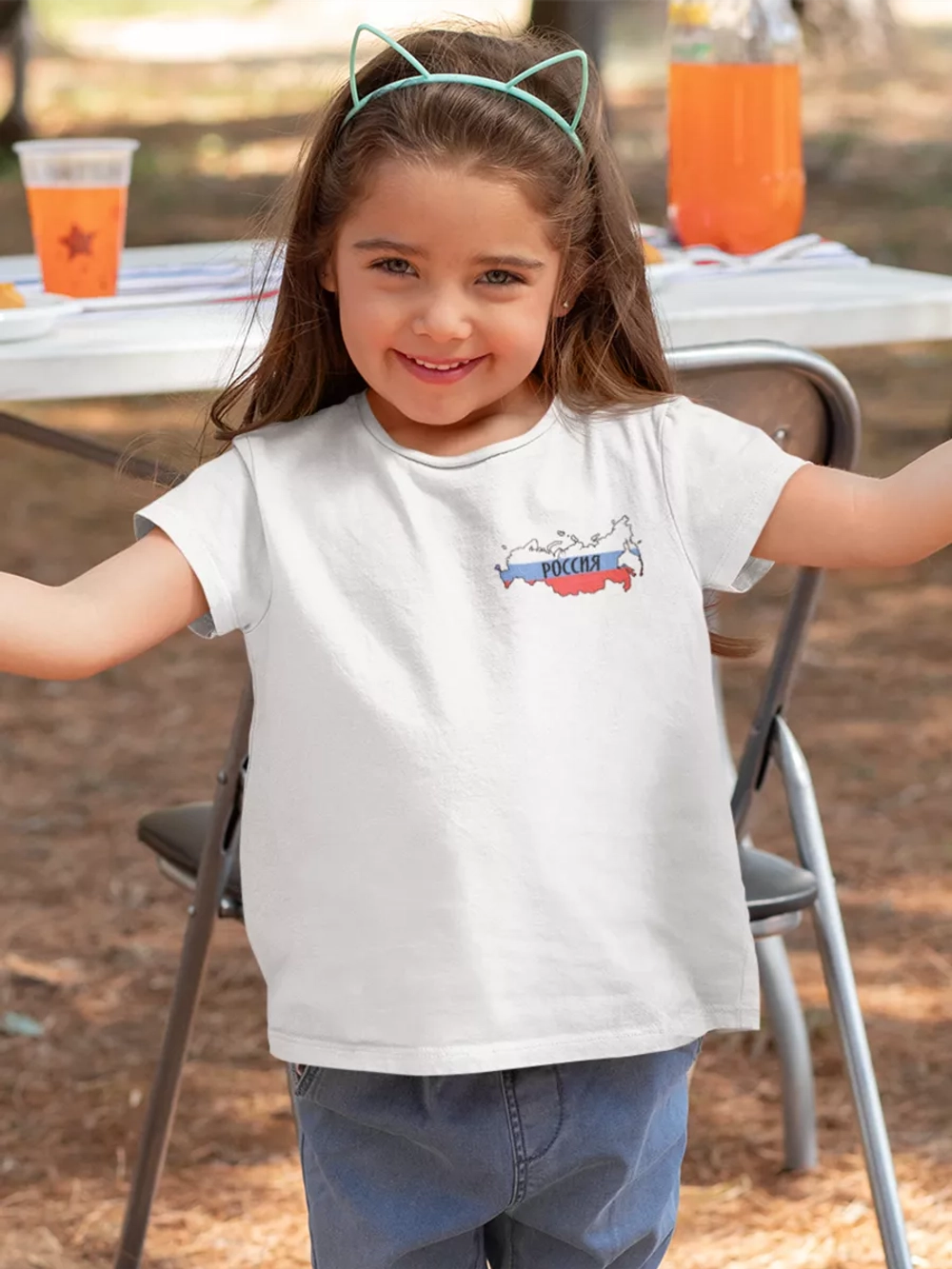 Футболка с гербом России