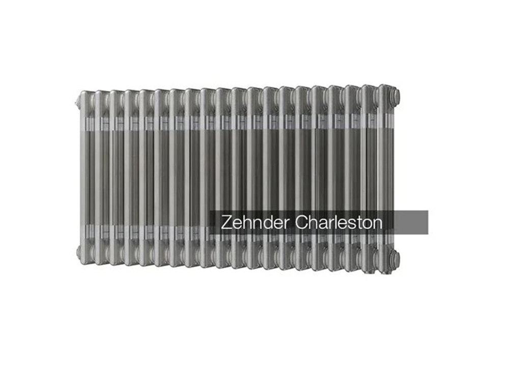 Радиатор трубчатый Zehnder Charleston Retrofit 3057, 08 сек.1/2 бок.подк. 0325 TL (кроншт. в компл)