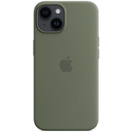 Силиконовый чехол с поддержкой MagSafe Apple Silicone Case для iPhone 14, Olive (Оливковый)