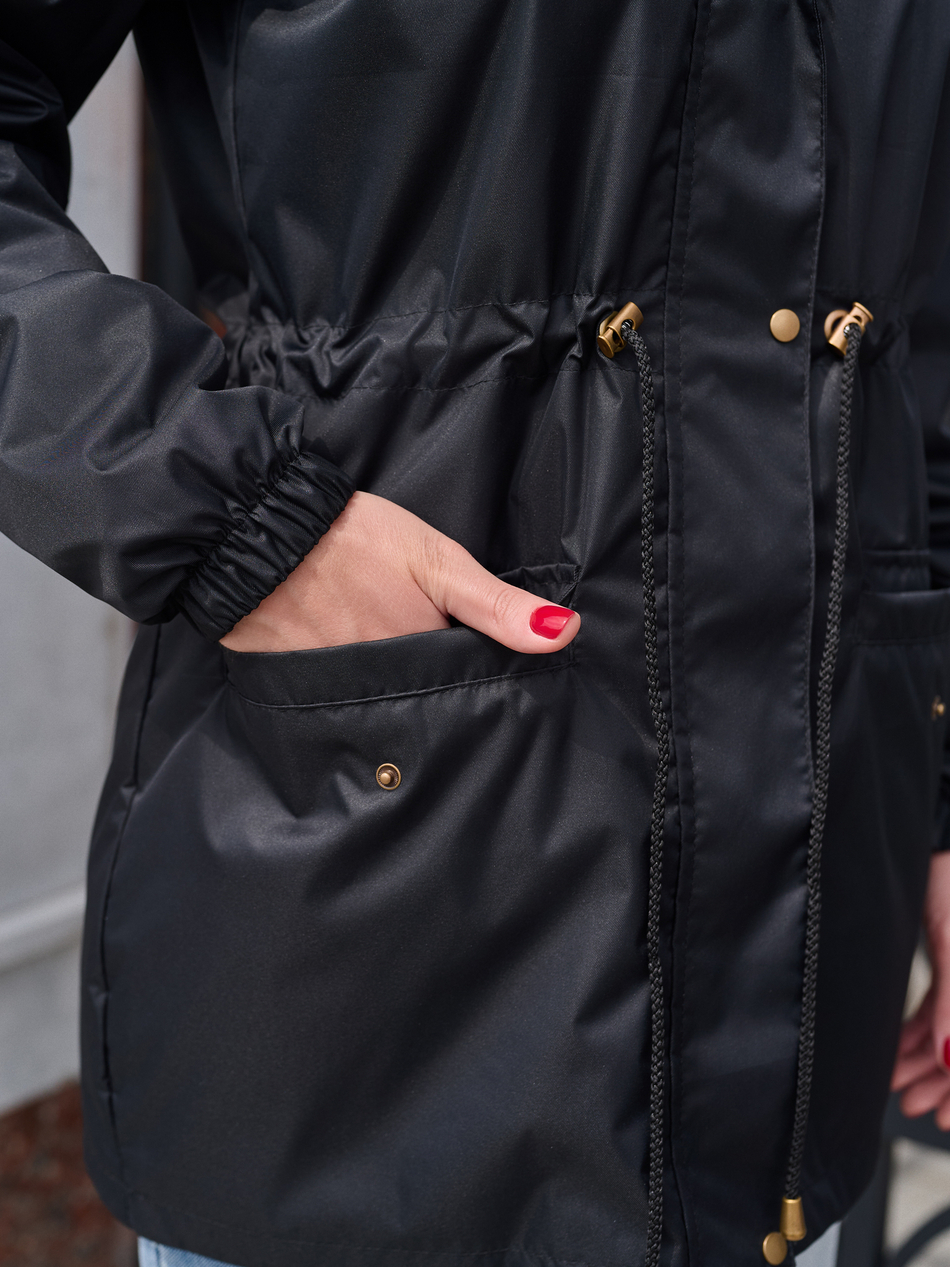 Ветровка женская "Грин" черный