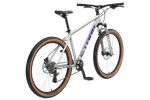 Велосипед 27,5" Stark'24 Hunter 27.3 HD р.16" серый/фиолетовый