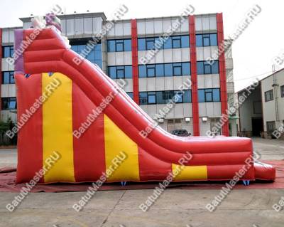 Надувная горка "Весёлый клоун" 8*5*6 м
