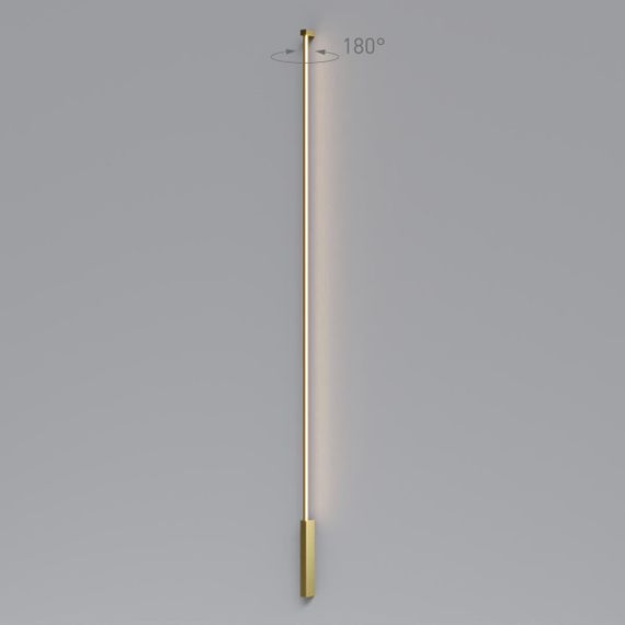 Настенный светодиодный светильник Elektrostandard Alto LED латунь 3000K 40134/LED a069823