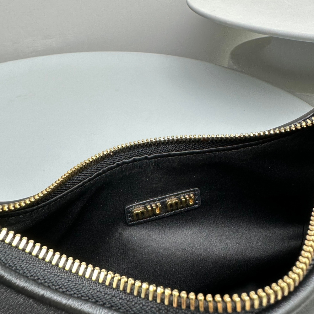 Leather Hobo Bag 20 cm