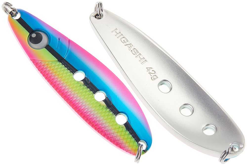 Блесна HIGASHI Chum salmon spoon 42g #07M