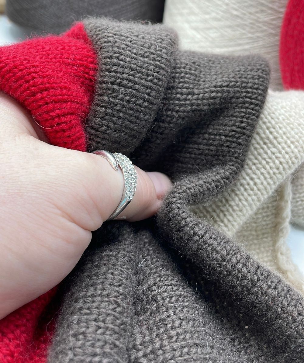 Пряжа кашемир с мериносом на бобине LINSIEME